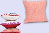 Elegant Handcrafted Cushion Covers by Suryanagri Kadhai Craft