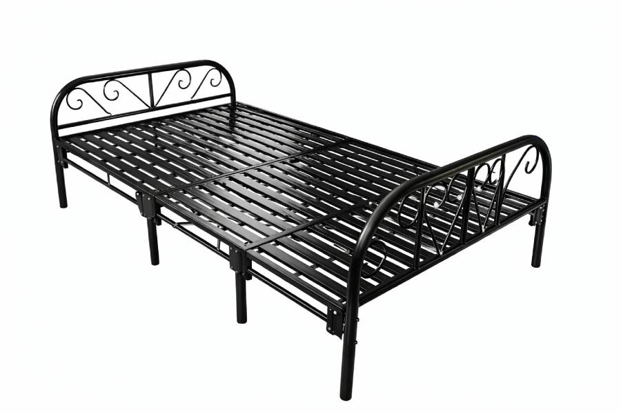 Folding-Steel-Bed-Powder-Coated-1