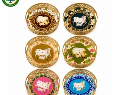 Premium-German-Silver-Pichwai-Tray-–-8-Inch-3