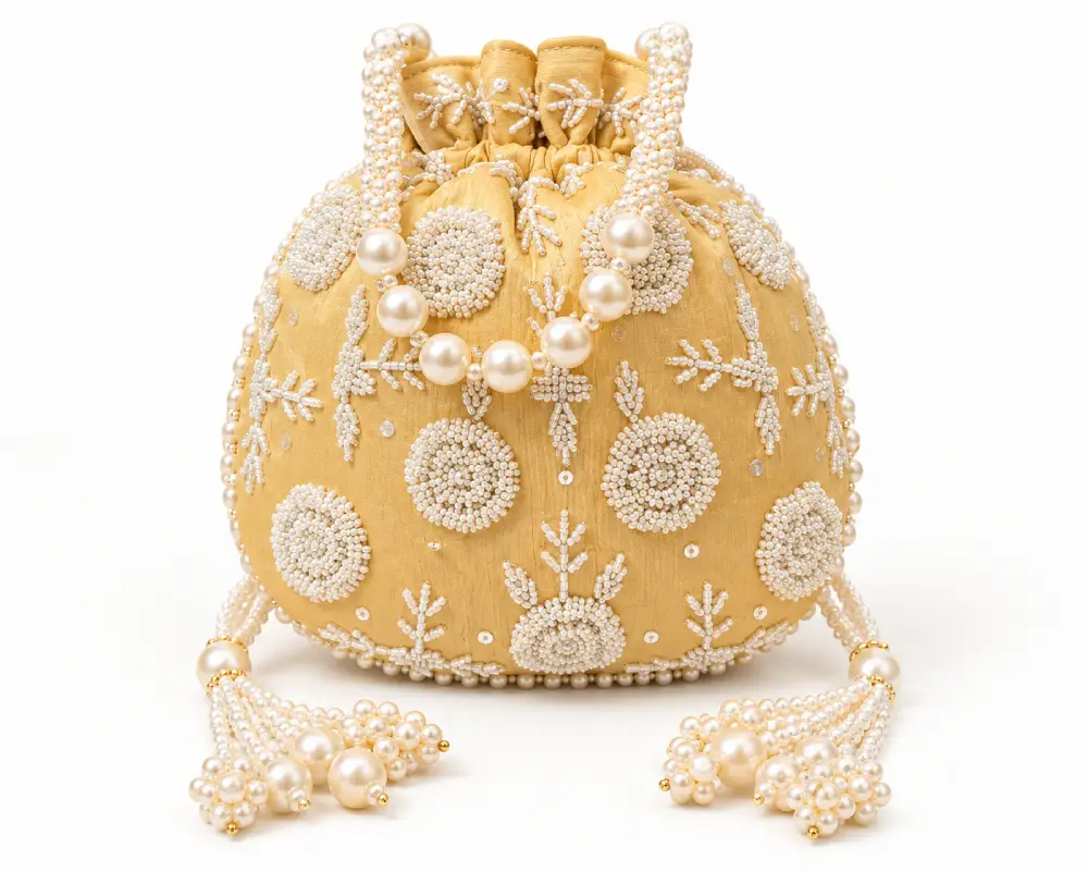 Luxury Handcrafted Potli Bags and Designer Clutches